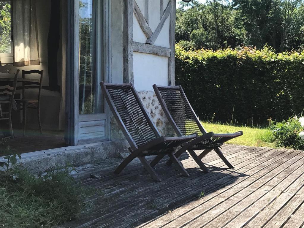 Chaumiere Aux Portes D'Honfleur Manneville-la-Raoult Εξωτερικό φωτογραφία